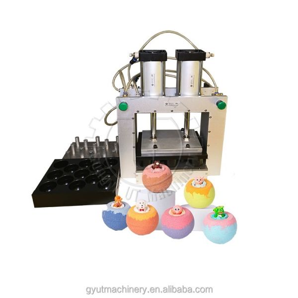 Customized Bath Bombs Press Machine for Personal Care Diameter of Briquette 10