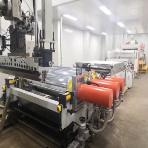 Board PETG Extrusion Line For Cabinet Advertising Display