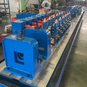 Automatic Round / Square Tube Welding Machine Cold Saw Cutting