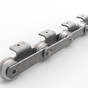 50mm Pitch Duplex Conveyor Cranked Link Chain OEM ODM