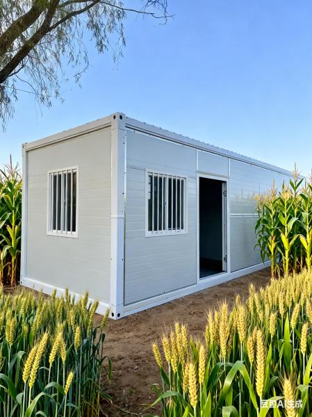 Modern Flat Pack Folding House with 5800*2400*2896mm Dimensions Seismic Level 8