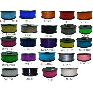 UP 3d printer ABS Filament 1.75 / 3.0 mm ABS 3d filament 43 color