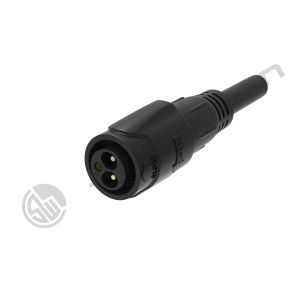 M19 Series Push-pull Self-locking Black Connection Industrial 3 Pin Female Male