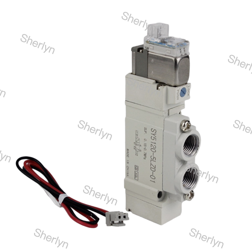 SMC Solenoid Valve SY3120-6LZD-C4 SY3000 Series 12VDC
