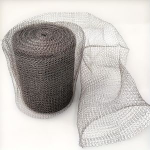 Knitted Stainless Steel Wire Mesh Roll For Liquid Filtration