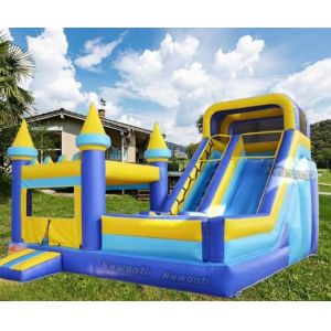 PVC Inflatable Adult Bouncer Bounce House Sonic Castle with Custom Logo Printed