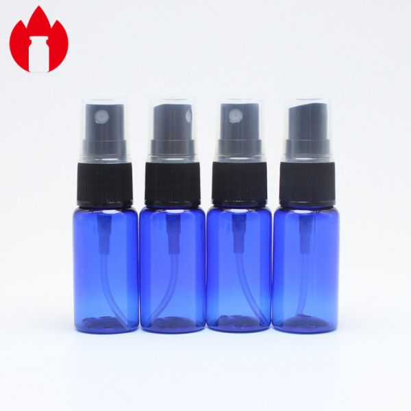 Quality Blue Screw Top 15ml 0.5oz Empty Plastic Spray Bottle  wholesale