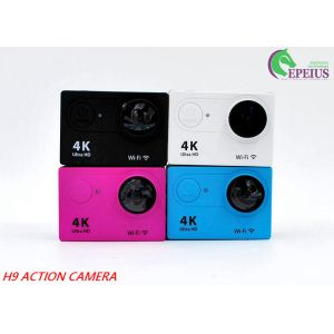 Cheap H9 Ultra Hd 4k Action Camera , 4k Underwater Video Camera With Wide Angle Lens for sale