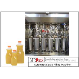 Customized Multifunctional Liquid Filling Machine For Juice / Spring / Paste