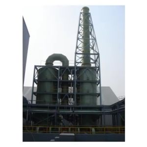 Waste Gas Scrubber Desulfurization Column Tower Frp Purification Tower