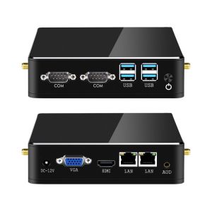 Cheap Small Industrial PC Single-channel SODIMM DDR4 Memory and Dual-channel Audio Support for No Condensation Environments for sale