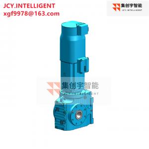 China Helical Worm Reduction Motor Gearbox 5 Hp Gear Motor SA87 DRN132S4/BE11/ES7C/V on sale