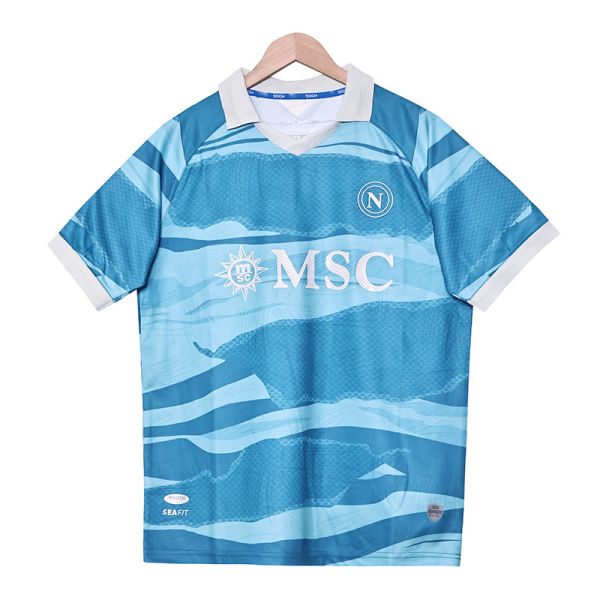 Quality Napoli 2025-2026 Season Home Player Version Jersey Supports Group Customization wholesale