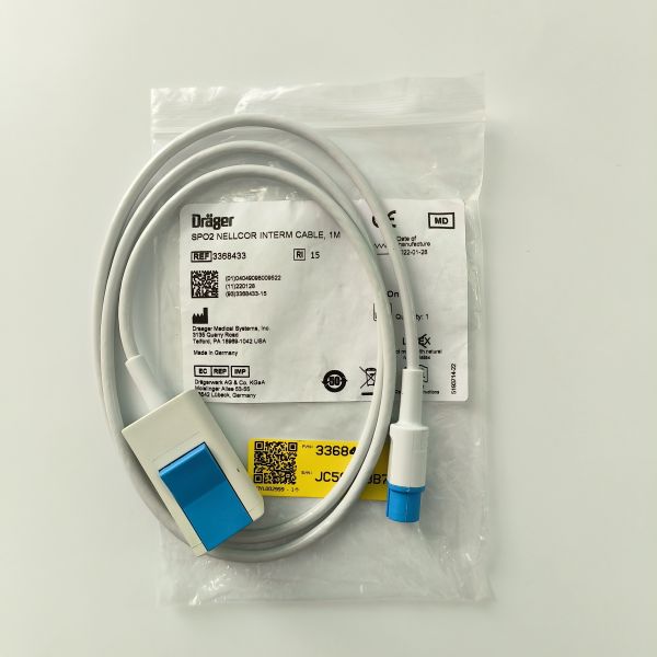 Quality Drager SpO2  Interm Cable 1M REF3368433 Standard Package wholesale