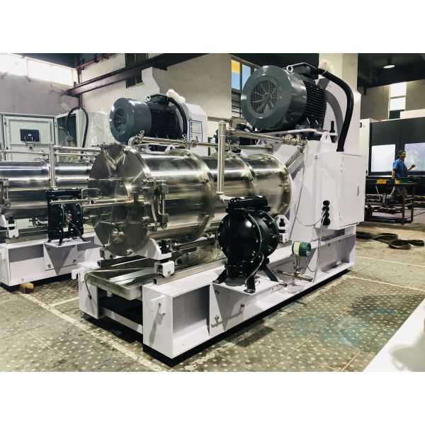 Quality Nano Grinding 100L Horizontal Sand Mill 55kW For Higher Quality Enegry Saving Dyestuff MLCC wholesale