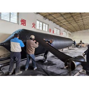 Ship Launching Landing Inflatable Rubber Airbags Customizable