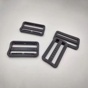Easy Use Convenient Black Plastic Clasp Buckle Adjustable Plastic Tri Glide