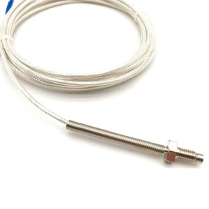 PT1000 Temperature Sensor M6 M8 Thread Probe PT 1000 RTD Sensor 2 3 Wire