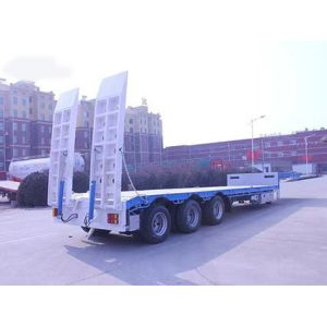 Axle Fuwa/BPW AND9408TDP 3 Axles Dropdeck Lowbed Heavy Duty 80/100 Tons Semi