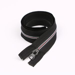 Zipper roll zipper plastic reversible zipper