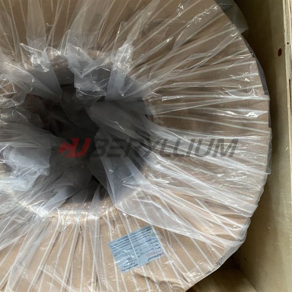 Quality C17200 ASTM B-194 Beryllium Copper Strip For Bell Relay Contract Spring wholesale