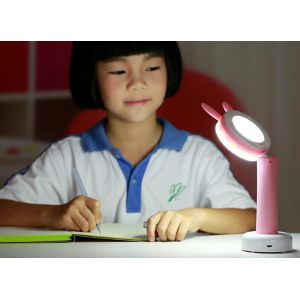 Warm and White Cute Pet LED Eye-protecting Desk Lamp USB Reading Table Lamp For