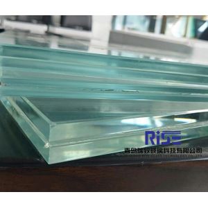 Multi Layer Tinted Tempered Over Laminated Flat Glass With Fire Resistance