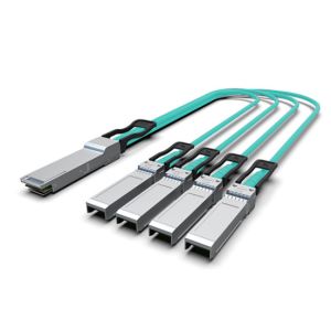 Cheap 40G QSFP+ To 4x10G Breakout AOC(Active Optical Cable) Cables 3M Qsfp 4x10g Aoc3m for sale