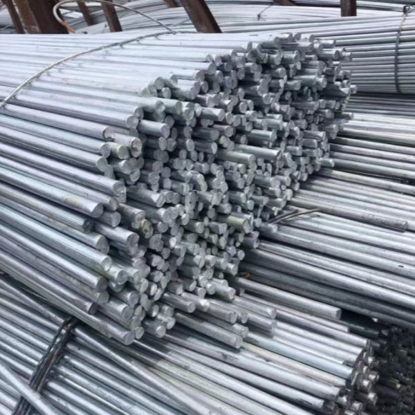 Quality A36 5m Galvanized Steel Round Bar 1200mm JIS G3302 DX54D Z260 wholesale