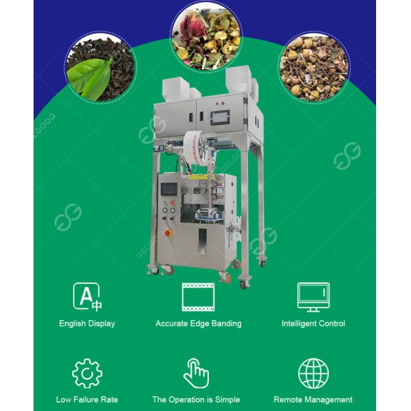 Automatic Ultrasonic Sealing Triangle Tea Bag Packing Machine