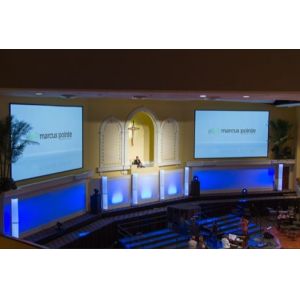 HD P3 1R1G1B Indoor LED Screen Module High Refresh Rate 3840Hz For Church