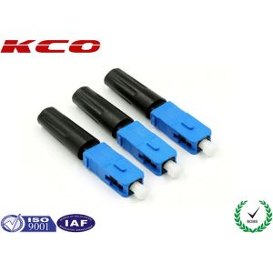 SC Single Mode Cable Assembly Connector Long Boot 3.0 Mm FTTH Cable Supply