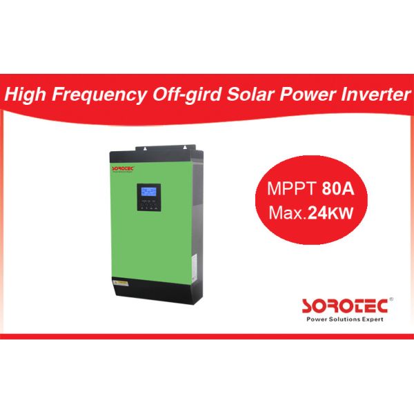 1-5kVA Pure Sine Wave Solar Power Inverters with 50A PWM Solar Charger