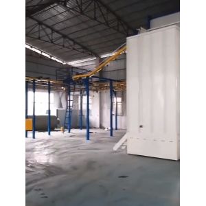 Energy - efficient Automatic Powder Coating Equipment with Infrared Curing