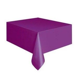 Premium Plastic Tablecloth Disposable Table Cover Rectangle Tables Parties