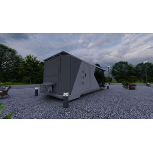 Space Capsule House For Diversified Prefabricated Construction And Apple Cabin