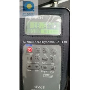 Portable Vibrometer vPod and vPod II Portable Vibration Analyzer IP65 Protection
