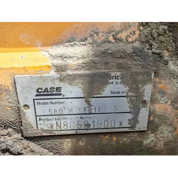 Used CASE 580M Backhoe Loader 100L For Construction Workhorse
