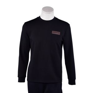 Plush Blank Jogger Crewneck Cotton Pullover Hoodie 400 Grams With OEM