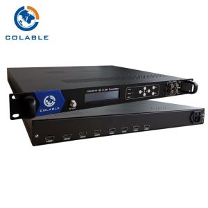12 Channel HD Video Modulator HDMI To ISDB - T Encoder Modulator COL5011H