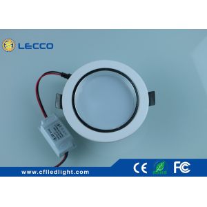 Warm / Cool White Recessed LED Downlight 18W Power 120 Degree Beam Angle