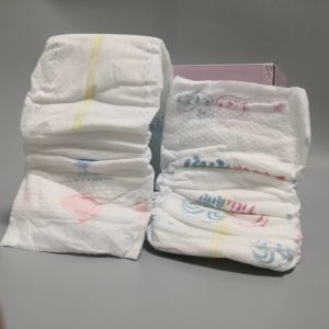 S M L XL Blue ADL Layer Eco Friendly Disposable Baby Nappies