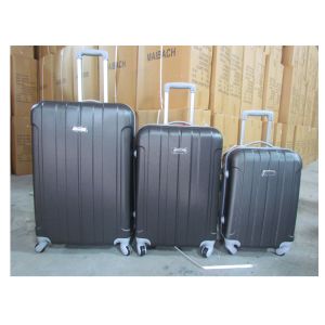 Colored Waterproof Luggage Set 4 Wheels ABS Hard Shell With Combination Lock