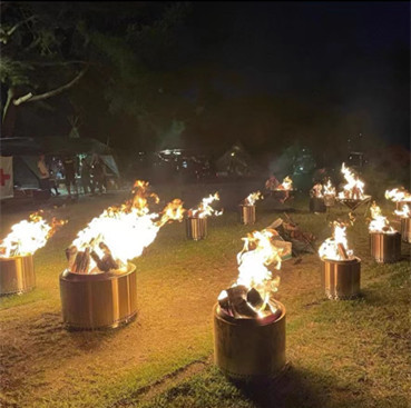 Quality 18.7 Inch Stainless Steel Smokeless Fire Pit 34cm Bonfire Portable wholesale