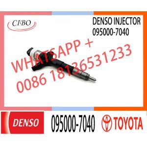 China Diesel CR Fuel Injector 095000-6771 095000-7041 095000-7040 for diesel engine on sale
