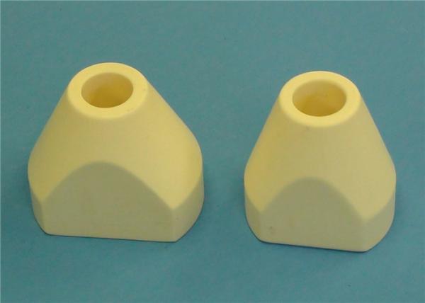 Quality High Purity 99.9% Alumina Ceramic Parts Ceramic Round Tapered With Flat Sides wholesale