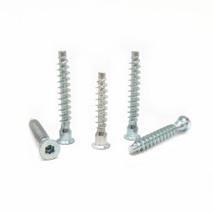 Crown Mark Self-Tapping Cross-Thread Screw Countersunk Hexagon Straight