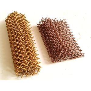 Aluminum Coiled Wire Fabric For Exterior Patio Divider With Custom Configurator