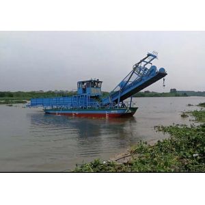 Cheap 2 Section Aquatic Plant Harvester With 1.2M Harvesting Depth For River Waterweed Harvesting for sale