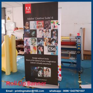 Scrolling Retractable Trade Show Banner For Exhibition